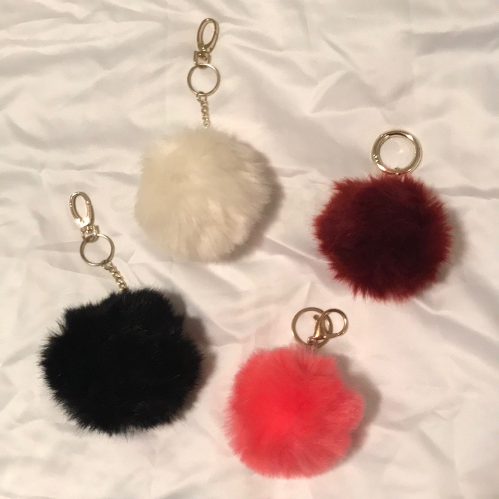 Fuzzy Keychains